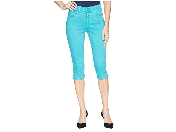 Nydj Skinny Capris In Water (water) Women's Jeans