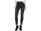 Free People About A Girl Hr Skinny Jeans (black) Women's Jeans