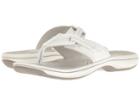Clarks Brinkley Jazz (white Synthetic) Women's Shoes