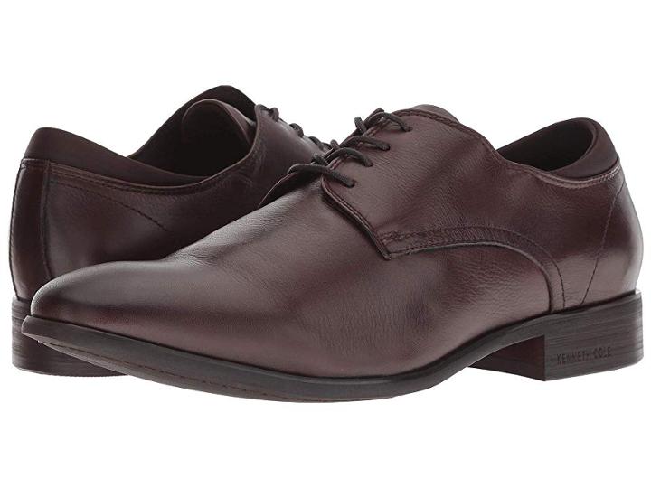 Kenneth Cole New York Levin Lace-up (brown) Men's Plain Toe Shoes