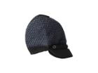 Calvin Klein Textured Lurex Cabbie Hat (navy) Caps