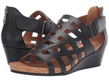 Mootsies Tootsies Tegan (black) Women's Wedge Shoes