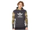 Adidas Originals Camo Print Hoodie (utility Black) Men's Sweatshirt
