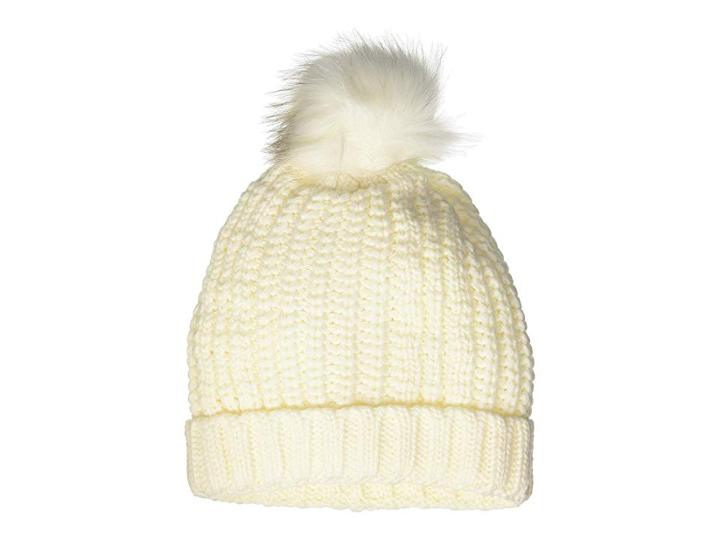 Michael Stars Frosty Fur Beanie (chalk) Beanies