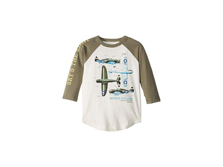 Peek Sky Is The Limit Tee (toddler/little Kids/big Kids) (white) Boy's T Shirt