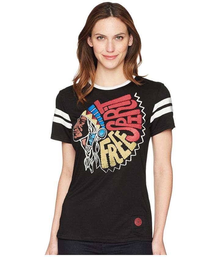 Double D Ranchwear Free Spirit Tee (black) Women's T Shirt
