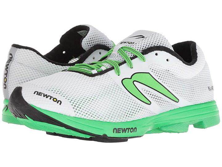 Newton Running Distance Elite (white/lime) Men's Running Shoes