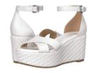 Michael Michael Kors Desiree Wedge (optic White) Women's Shoes