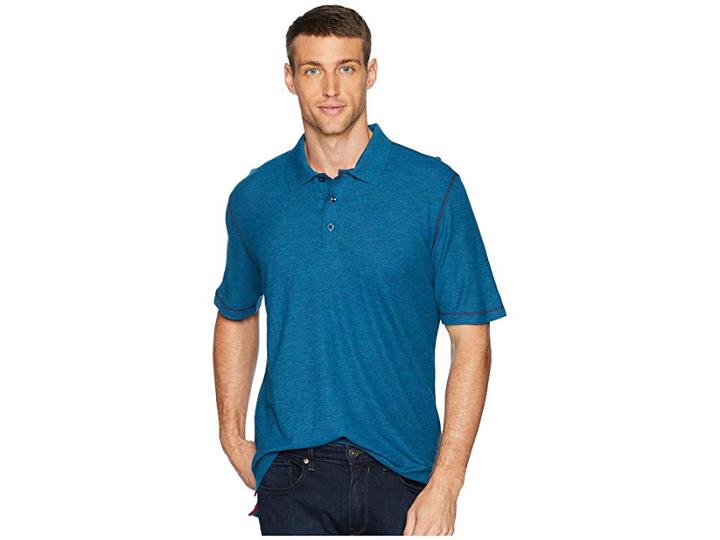 Robert Graham Messenger Polo (dark Teal) Men's Short Sleeve Pullover