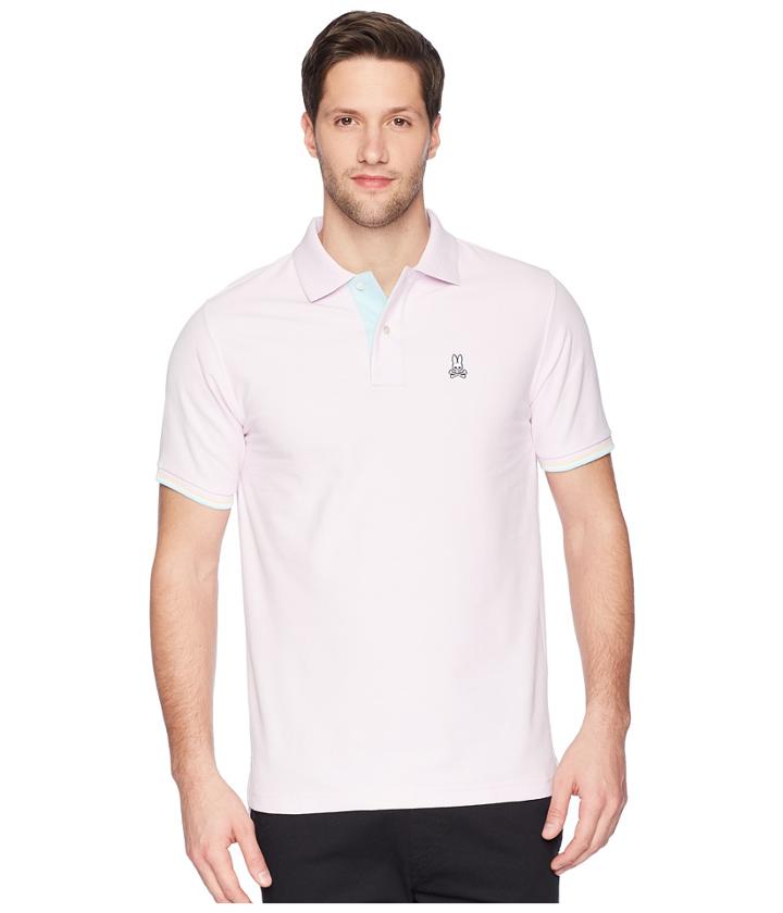 Psycho Bunny St. Croix Polo (jasmin) Men's Short Sleeve Pullover