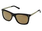 Michael Kors 0mk2046 (black/gold Mirror) Fashion Sunglasses