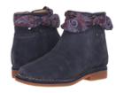 Hush Puppies Catelyn Bow Boot (navy Suede) Women's Dress Pull-on Boots