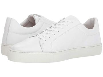 Supply Lab Damian (white Leather) Men's Lace Up Casual Shoes