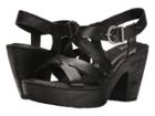 Born Greccia (black Full Grain) Women's Wedge Shoes