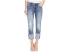 Kut From The Kloth Cameron Wide Fray Cuff Straight Leg In Gain (gain) Women's Jeans