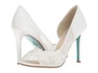 Blue By Betsey Johnson Anise (ivory Satin) High Heels