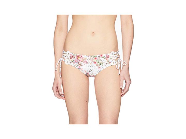 Isabella Rose Bit Of Bubbly Lace-up Maui Pant (multi) Women's Swimwear