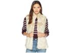 Jack By Bb Dakota Fur What Faux Fur Vest (ivory) Women's Vest