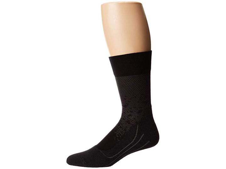 Falke Sprayed Out Sock (black) Men's Crew Cut Socks Shoes