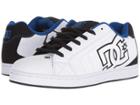 Dc Net Se (white/black/blue) Men's Skate Shoes