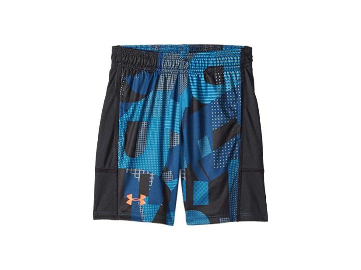 Under Armour Kids Alpha Stunt Shorts (little Kids/big Kids) (moroccan Blue) Boy's Shorts