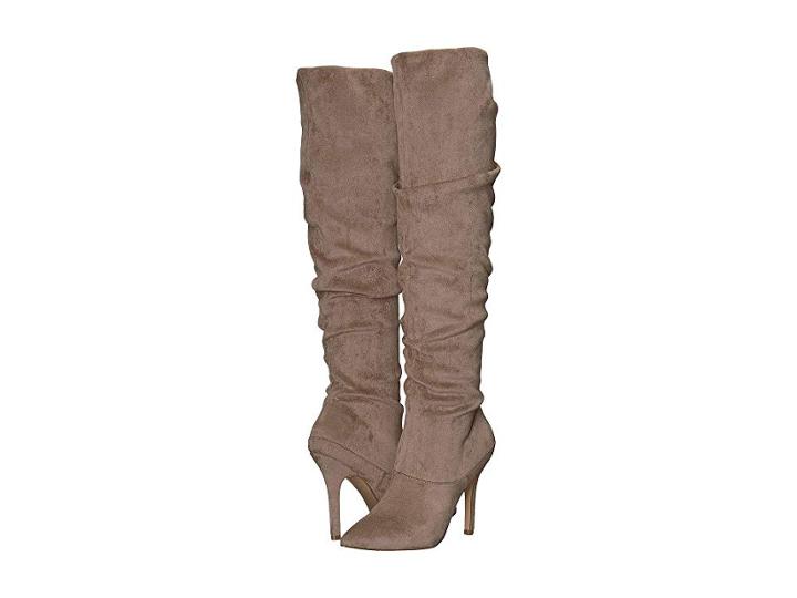 Charles By Charles David Muller (taupe Stretch Micro) Women's Boots