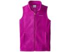 Columbia Kids Benton Springstm Fleece Vest (little Kids/big Kids) (bright Plum) Girl's Vest