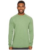 Tasc Performance Carrollton Long Sleeve Shirt (mossy Heather) Men's Long Sleeve Pullover