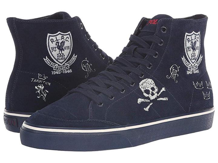 Polo Ralph Lauren Solomon (aviator Navy Multi) Men's Shoes