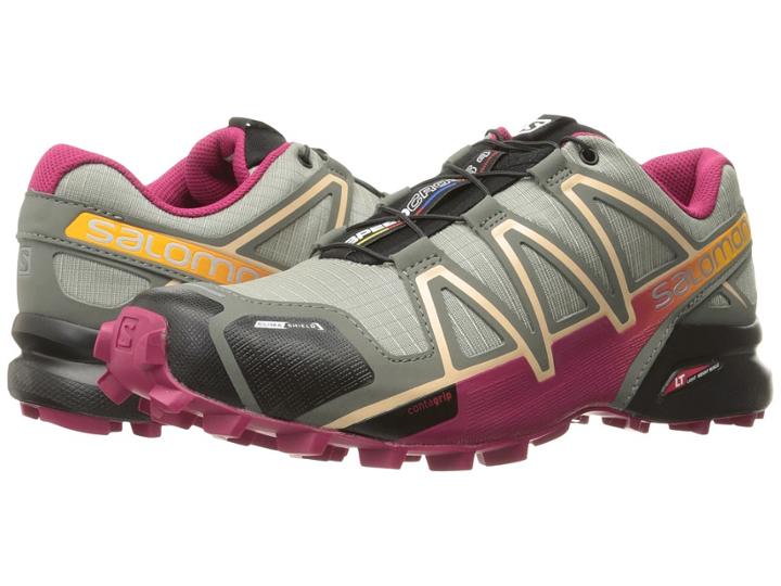 Salomon Speedcross 4 Cs (shadow/sangria/peach Nectar) Women's Shoes