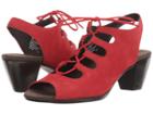 Munro Jillie (red Nubuck) Women's  Shoes