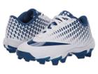 Nike Kids Vapor Ultrafly 2 Keystone Baseball (little Kid/big Kid) (white/gym Blue/military Blue) Boys Shoes