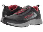 Columbia Irrigon Trail Outdry Xtrm (black/sunset Red) Women's Shoes