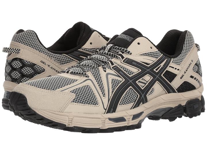 Asics Gel-kahana(r) 8 (feather Grey/black/carbon) Men's Running Shoes
