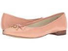 Anne Klein Ovi (light Pink Leather) Women's Flat Shoes