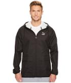 Puma Archive Logo Windbreaker (puma Black) Men's Jacket