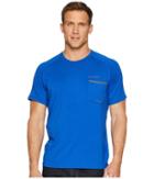 Columbia Sol Resist Short Sleeve Shirt (azul) Men's Short Sleeve Pullover