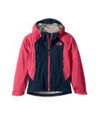 The North Face Kids Allproof Stretch Jacket (little Kids/big Kids) (petticoat Pink/blue Wing Teal) Girl's Coat