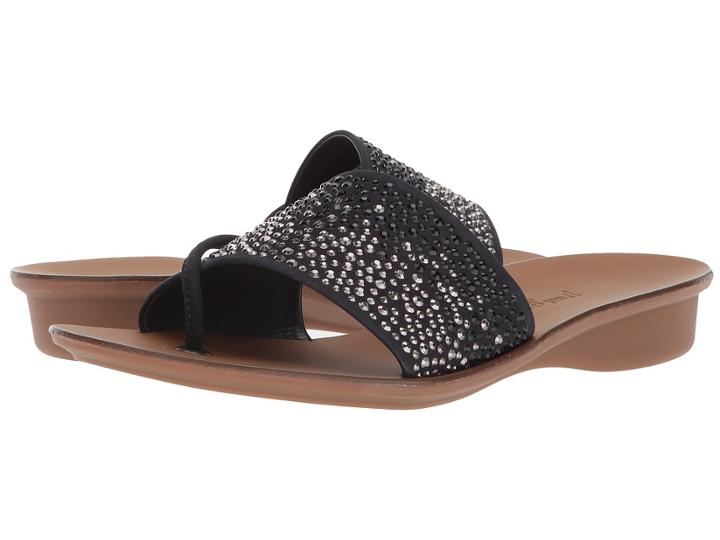 Paul Green Pixie Slide (blue Soft Nubuck) Women's Slide Shoes