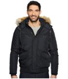 Tommy Jeans Winter Jacket With Faux Fur Hood (tommy Black) Men's Coat