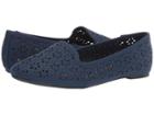 Madden Girl Heroo (navy Nubuck) Women's Flat Shoes