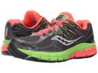 Saucony Lancer 2 (grey/slime/coral) Women's Running Shoes