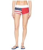 Hurley Usa Phantom Cheers Beachrider Boardshorts (gym Red) Women's Swimwear