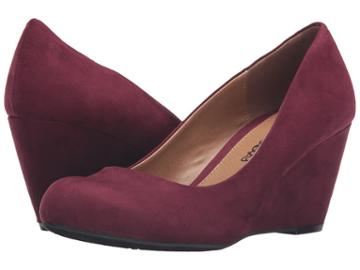Dirty Laundry Dl Not Me Wedge Pump (merlot) Women's Wedge Shoes
