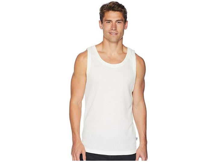 Publish Nandez Waffle Knit Tank Top (white) Men's Sleeveless