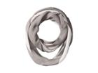 Calvin Klein Bold Stripe Infinity Scarf (heathered Mid Grey) Scarves