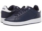 K-swiss Clean Court (big Kid) (navy/white) Shoes