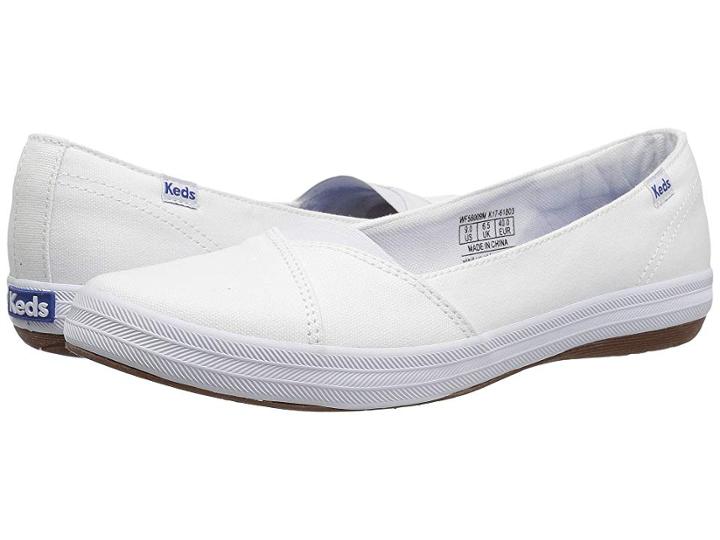 Keds Cali Ii Canvas (white) Women's Flat Shoes