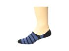 Falke Even Stripe Invisible Sock (anthracite) Men's Crew Cut Socks Shoes