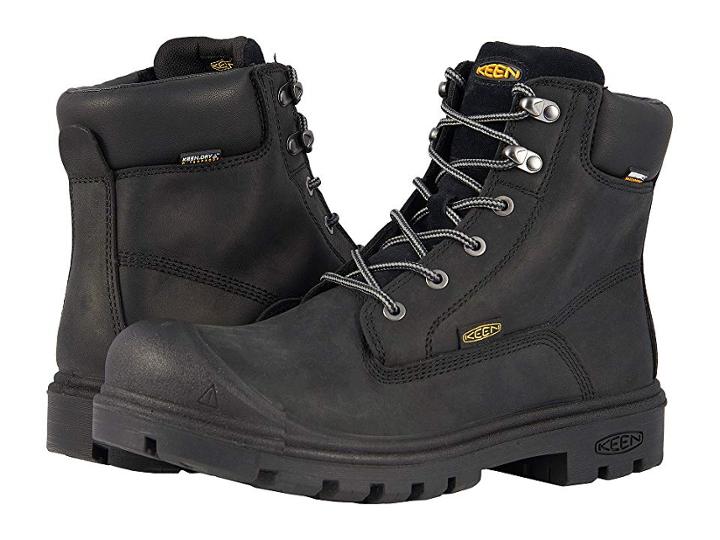 Keen Utility Baltimore 6 Wp Steel Toe (black) Men's Work Boots